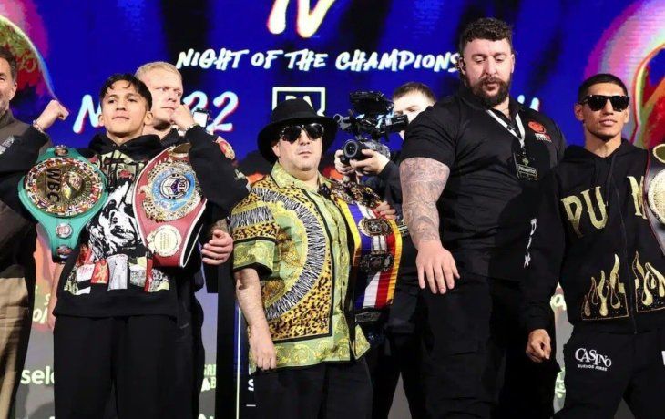 Tensión: choque explosivo entre el Puma Martínez y Rodríguez previo a la pelea