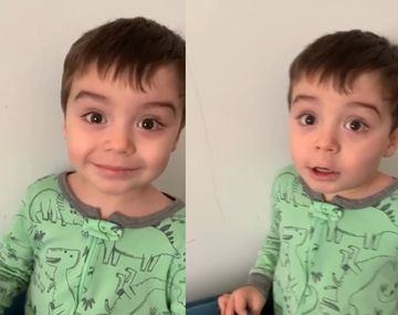 VIDEO: escribió las paredes de su casa