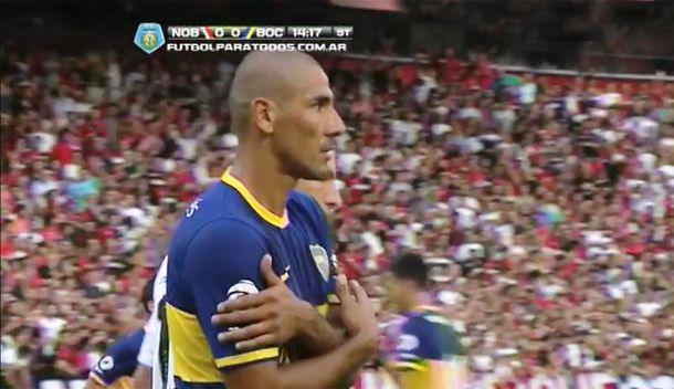 El innecesario gesto del Cata Díaz contra la gente de Newells