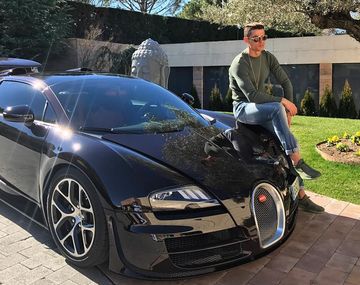 El Bugatti de Cristiano Ronaldo