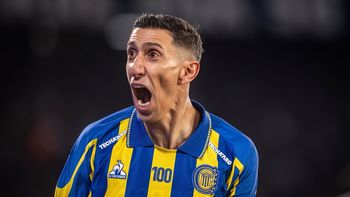 Ángel Di María brilló con un doblete en el empate 2-2 de Rosario Central ante Talleres en Córdoba