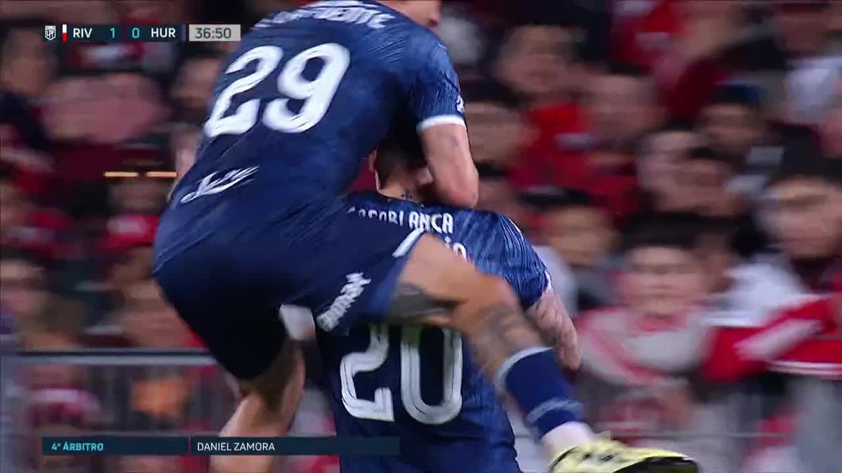 Liga Profesional de Fútbol: en la vuelta de Marcelo Gallardo, River y Huracán igualaron 1-1 en el Monumental