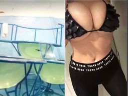 ¿No será mucho? Charlotte Caniggia revolucionó las redes con su look sexy para el acuadance