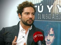 David Bisbal habló en C5N de su relación con la China Suárez