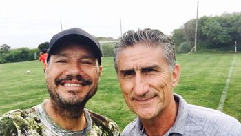 como lammens, tinelli celebro la designacion de bauza como dt como lammens, tinelli celebro la designacion de bauza como dt