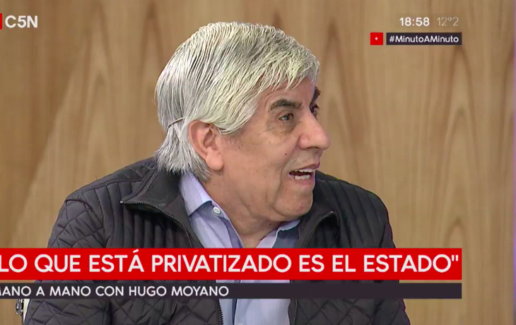 Hugo Moyano en C5N