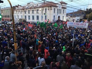 Movilización en Santa Cruz
