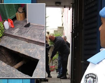 La mujer permanece internada en grave estado tras haberse caído en el pozo.