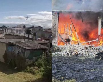 Nos estamos desplomando: se estrelló una avioneta