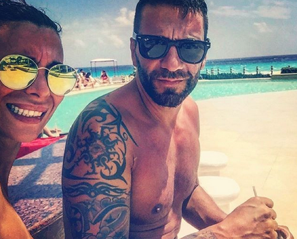 Paradisíacas vacaciones para Ximena Capristo y Gustavo Conti en Cancún