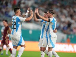 sin messi y con algunas sorpresas, la seleccion vencio 1-0 a venezuela