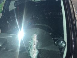 Un piedrazo mató a un conductor en la ruta 8