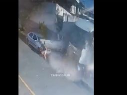 Impresionante: a una mujer le cayó un muro encima y sobrevivió