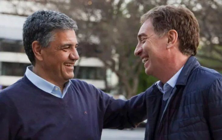 Jorge Macri y Diego Santilli