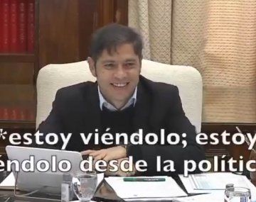 El gobernador de Buenos Aires, Axel Kicillof, ante las delicias de la pandemia y el teletrabajo