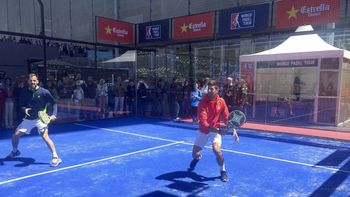 video: djokovic jugo al padel con un argentino ex numero uno del mundo video: djokovic jugo al padel con un argentino ex numero uno del mundo