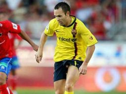 El club Numancia de Soria hizo público mucho más que su apreciación por Iniesta