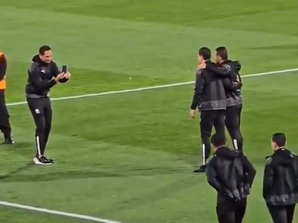 El gesto controversial del arbitro colombiano en Talleres-River por la Copa Libertadores