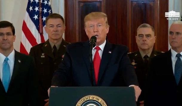 Trump al pueblo iraní: He estado con ustedes desde el comienzo de mi presidencia