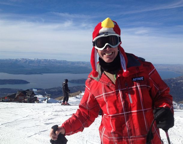 El llamativo look de Marley en sus vacaciones de invierno