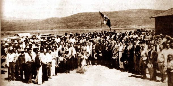 En el contexto de la reforma agraria se produce el llamado: Asalto a las Tierras en 1937