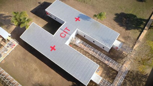 SUTERH inauguró su Centro de Internación Transitoria para pacientes con coronavirus