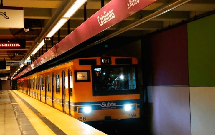 Empleado de la l&iacute;nea E de subte dio positivo en coronavirus