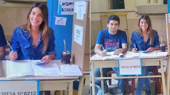 calu rivero, destacada presidenta de mesa en el historico balotaje calu rivero, destacada presidenta de mesa en el historico balotaje