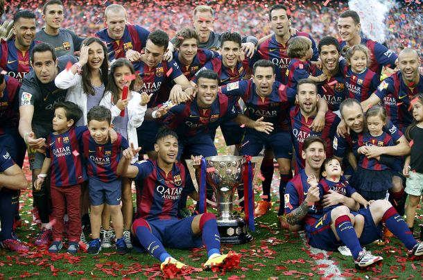 Barcelona festejó su campeonato