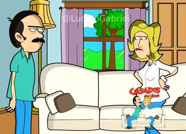 Furor en la web por la versión animada de Casados con Hijos