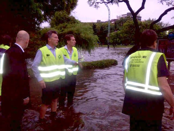 Macri advirtió por posibles temporales en enero y febrero