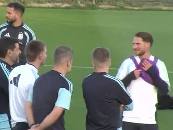 La inesperada visita que recibió la Selección Argentina en Alicante
