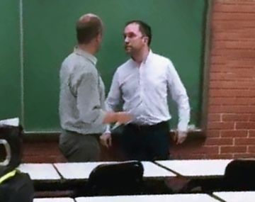 Docente invitó a pelear a un alumno