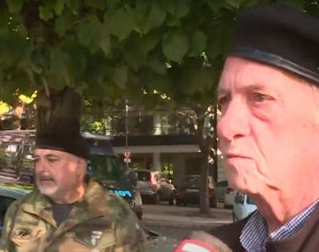 Impidieron a Veteranos de Malvinas participar del acto oficial en Plaza San Martín