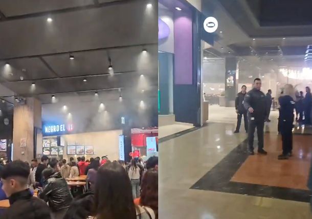 Incendio en el shopping Unicenter
