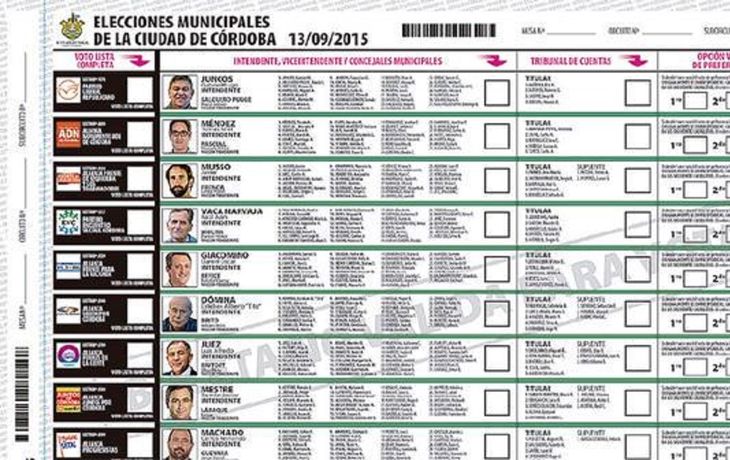 Las elecciones en la capital de Córdoba se desarrollan con normalidad
