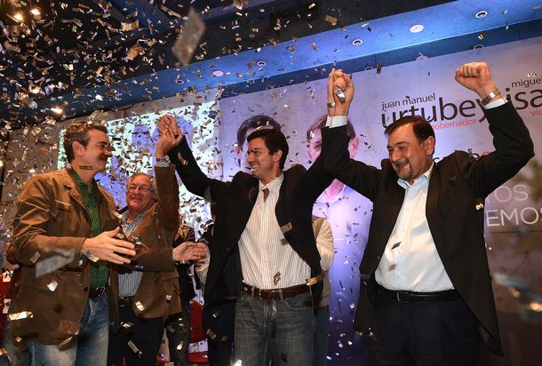 El triunfo de Urtubey en Salta, en imágenes