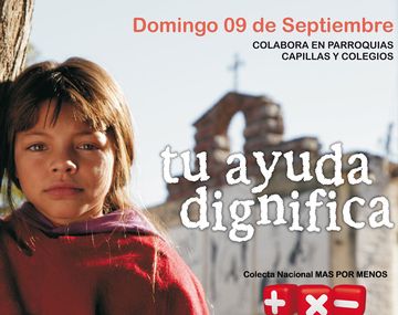 Este fin de semana se realiza la colecta Más por Menos