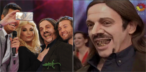 Campi y una desopilante imitación del gigoló