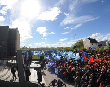 CFK recordó a Néstor con una ceremonia íntima en Santa Cruz