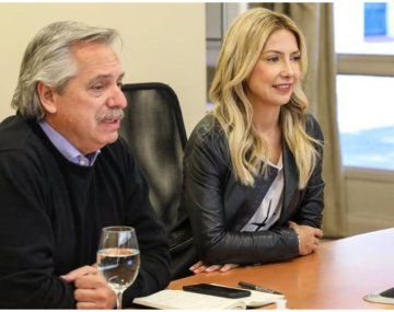 Alberto Fernández y Fabiola Yáñez