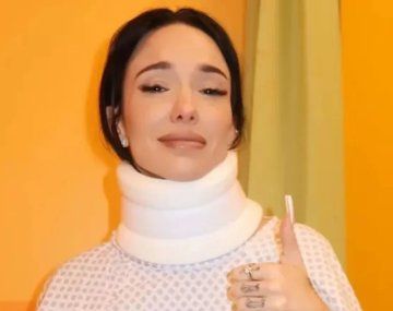 La Joaqui sufrió un accidente en pleno show en Milán: Creo que me pasé de feliz