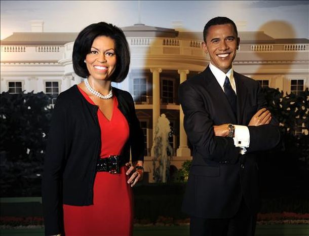 Michelle Obama de cera