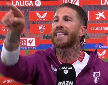 A lo Messi: Sergio Ramos explotó de bronca en una entrevista en vivo