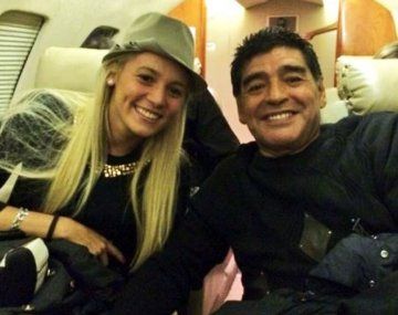 Rocío Oliva pidió justicia para Diego Maradona