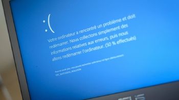 la vuelta de un grande: una actualizacion de windows revivio la pantalla azul