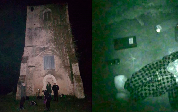 Cazadores de fantasmas grabaron misteriosas voces en una iglesia abandonada