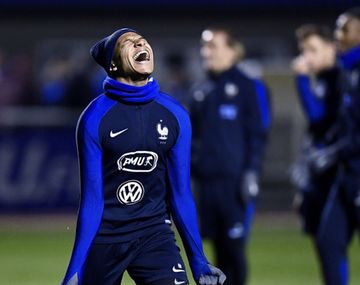Kylian Mbappé - Crédito:&nbsp;@equipedefrance