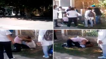 alumnas, a las pinas a la salida de una escuela alumnas, a las pinas a la salida de una escuela