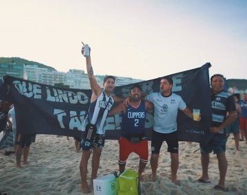 VIDEO: La arenga de Talleres antes del partido con Flamengo